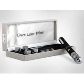 Resim BRN Yeşil Lazer Pointer 50 Mw 15 Km Etkili (5 Başlıklı) 
