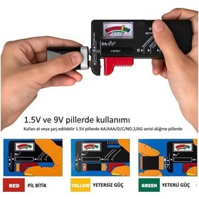 Resim Wellhise Bt-168 Pil Test Cihazı 