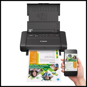 Resim Canon Maxıfy BX110, Renkli, Bataryalı, Wifi, Taşınabilir Yazıcı 