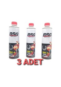 Resim Tüm Araçlar Fren Hidrolik Yağı Dot4 3 Lü Bsg Tüm Modeller -H011 