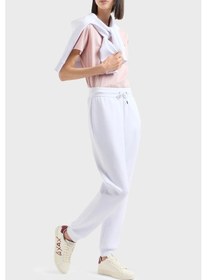 Resim Emporio Armani Bayan Pantolon Ew000200 Af10002 U0002 Beyaz Beyaz 