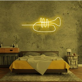 Resim HONEY CONCEPT Trompet Neon Led 