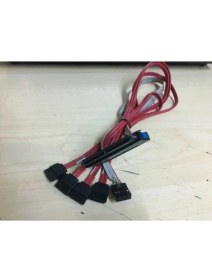 Resim 32 Pin Sas To 4 Sata 7 Pin + 9 Pin SFF-8484 