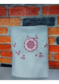 Resim Özdilek 2li Butik El-yüz Havlusu 50x90 -mariposa Gri 