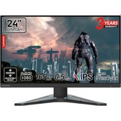 Resim Lenovo 66CFGAC1TK G24-20 23.8 İnç 0.5ms 165 Hz (HDMI+Display) IPS WLED Gaming Monitör Siyah 