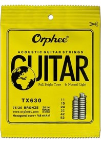 Resim Tx630 Akustik Gitar Teli 11-52 