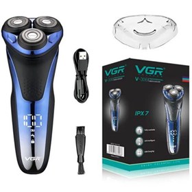 Resim Farissu VGR V-306 Su Geçirmez Sıfır Yanak Cırcır ve Folyo Tıraş Makinesi - Sinekkaydı Etkili Islak Ve Kuru 