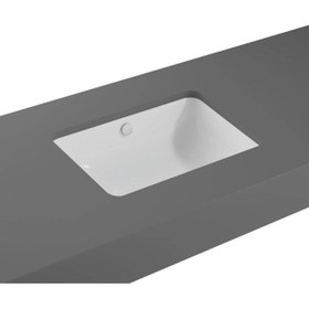 Resim VitrA S20 Tezgah Altı Lavabo 48cm Beyaz 7475B003-0618 