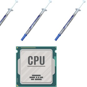 Resim intoku Termal Macun Gümüş Alaşımlı Termal Macun 3 Adet 1 Gr. 