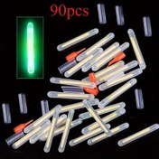 Resim 90 adet/set PVC şarj edilmemiş aydınlatmalı çubuk setleri, karıştırılmış renkler, gece balıkçılığı aydınlatmalı çubuk balıkçılık aletleri, balıkçılık için, gece balıkçılığı parlayan yüzer setler, gece balıkçılığı araç setleri, parlayan çubuklar kullanarak balıkçılık yeteneğini geliştirmek için, balıkçılık parlayan çubuk 