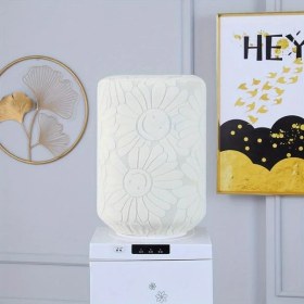 Resim Chuangyinshop Dayanıklı Su Sebili Kılıfı Esnek Su Damacana Kapağı 1 Adet Beyaz Üst Açıklıklı 