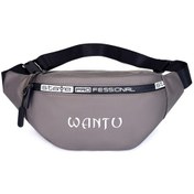 Resim Erkek Deri Göğüs Çantası Büyük Kapasiteli Bel Çantası Crossbody Çanta-kahverengi 