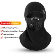 Resim Rüzgar Geçirmez Termal Polar Balaklava Maske - Nefes Alabilir Ayarlanabilir Kayak Masası ile Havalandırma Delikleri ve Burun Pedleri Bisiklet Sürme, Kayak, Paten için - Soğuk Hava Yüz Kapağı, Dış Mekan Spor Ekipmanı | Modern Spor Tasarım | Dayanıklı Kışlık Giysi, Kış Aksesuarları 