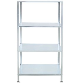 Resim Hommy Raf Sistemi 140x70x30 Cm Metal Raf Gri 