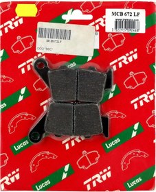 Resim Aprilia Etv 1200 Caponord Abs Arka Fren Balatası Trw&Lucas 