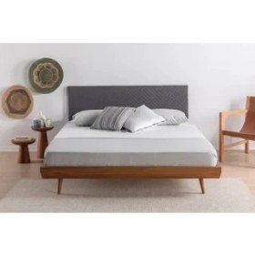 Resim Vivense Luna Masis Ahşap Karyola, Ceviz, 200X200 
