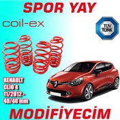 Resim Coil-Ex Clio 4 11-2012 Sonrası 40-40Mm Alçaltma Spor Yay 
