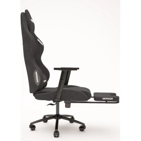 Resim Warrior Aragorn Kumaş Oyuncu Koltuğu - Jet Black - Ayak Uzatmalı Bilgisayar Sandalyesi - 1598B1110 