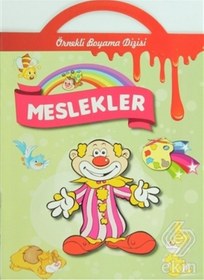 Resim Meslekler Örnekli Boyama- Parıltı Yayınları 