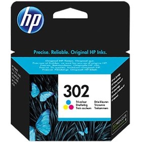Resim HP 302 F6U65AE CMY Mürekkep Kartuş Renkli 