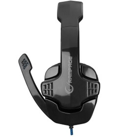 Resim Rampage Sn-r9 X-sense Siyah/mavi Gaming Oyuncu Mikrofonlu Kulaklık 
