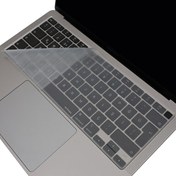 Resim Şeffaf Macbook Air M1 Klavye Kılıfı Türkçe Q Baskı A2179 A2337 Ile Uyumlu McStorey