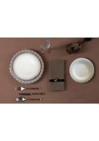 Resim Porland Sweet Romantıc 60 Parça 12 Kişilik Yemek Takımı 