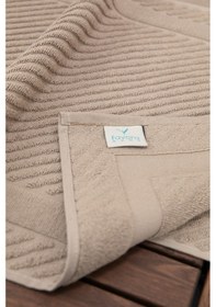 Resim Leoline %100 Pamuk Premium 2'li Ayak Havlusu - Kahve Kahve 