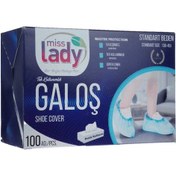 Resim Miss Lady Standart Galoş 100 Adet 