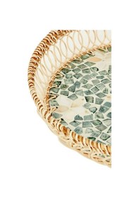 Resim Karaca Home Katie Dekoratif Tepsi 36x36x7 Cm 153.09.01.5242 