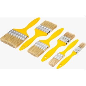 Resim Asemu Kestirme Boya Badana Fırçası Tüm Numaralar Plastik Saplı 