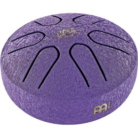 Resim Meinl Sonic Energy PSTD1PLF Pocket Steel A-major 3'' Tongue Drum (Purple) 