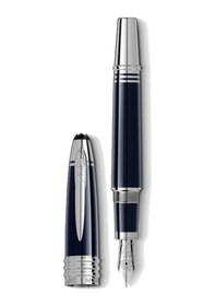 Resim Montblanc John F. Kennedy Dolma Kalem, Reçine, Platin 132088 