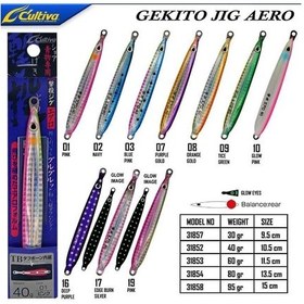 Resim Cultiva 31852 Gekito Jig Aero 40g 10.5cm 03 