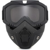 Resim Hallow Tcherchi Ayrılabilir Motosiklet Kaskı Gri 