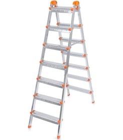 Resim Doğrular-perilla Doğrular Perilla Çift Çıkışlı Merdiven 7+7 Basamak 12507 