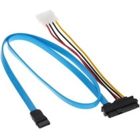 Resim Sas Sata Çevirici 29 Pin Sas Sata Çevirici 70 Cm Sff-8482 Sata Kablosu 
