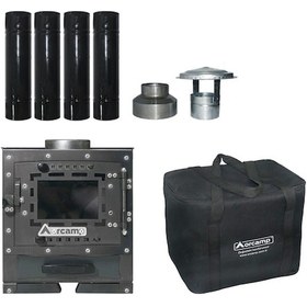 Resim Orcamp Çantalı Çadır Sobası Çok Renkli 