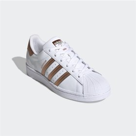 Resim Adidas FX7484-K Superstar W Kadın Spor Ayakkabı Beyaz 