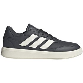 Resim Adidas Courtblock Kadın Günlük Spor Ayakkabı Jq8223 Koyu Gri/beyaz 