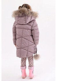 Resim Kız Çocuk Mont 51278 Lila 
