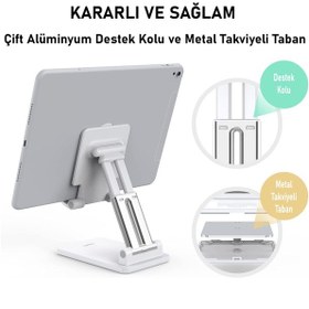 Resim Soopii Dm01pro Masaüstü Tablet Ve Telefon Tutucu Stant 