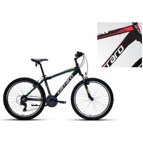Resim Speed 260 Erkek Dağ Bisikleti 360h V 26 Jant 21 Vites Mat Siyah Kırmızı Koyu Kırmızı Standart 