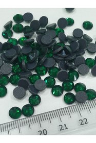 Resim CRYSTALSHOP Dmc Hotfix Ütü Ile Yapışan Taş Ss30 Yeşil (720 ADET ~ 100 GRAM) 