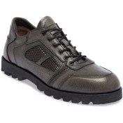 Resim Tergan Vizon Hakiki Deri Erkek Sneaker - E23S1AY56505-E32 