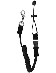 Resim Reedark Kano Ve Kürek Kayışı - 1.5m Su Sporları Emniyet Bağı Siyah 