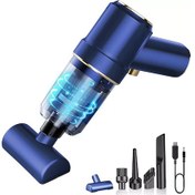 Resim Araba Elektrikli Süpürgesi Yüksek Emiş Gücü Islak Ve Kuru Şarj Edilebilir Taşınabilir El Tipi Mini Elektrikli Süpürge Ev Ve Arabalar İçin 3816 