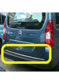Resim Berlingo Bagaj Alt Cıtası Krom 2008 2009 2010 2011 2012 2013 2014 