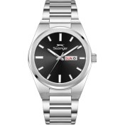 Resim Slazenger SL.09.2555.2.04 Çelik Kordon Çelik Kasa 10 Atm Suya Dayanıklı Metalik Renk Erkek Kol Saati 