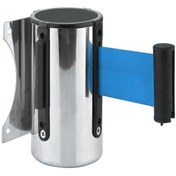 Resim Kayalar Trafik 3 Metre Mavi Ikaz Şeritli Duvara Monte Şerit Bariyer Mekanizması Duvar Tip Şerit Bariyer 